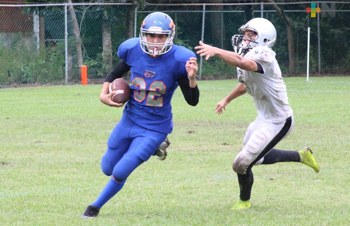 Linces Veracruz sumó tercera victoria en OFAMO Juvenil, tras vencer a Raiders