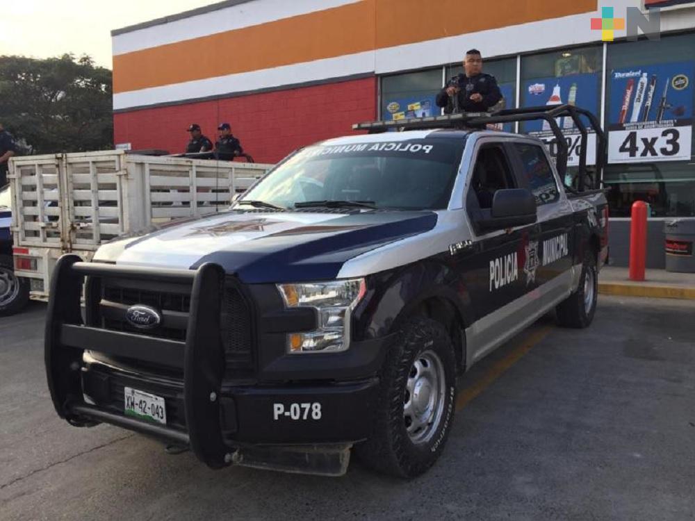 Tránsito municipal intensifica operativos para fiestas decembrinas en Tuxpan