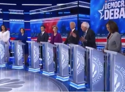 Candidatos demócratas respaldan juicio político contra Trump