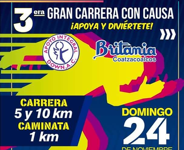 Este domingo correrán en apoyo a personas con síndrome de Down