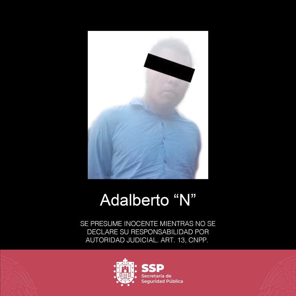 Detiene SSP a sujeto por portación ilegal de arma de fuego y a dos por robo