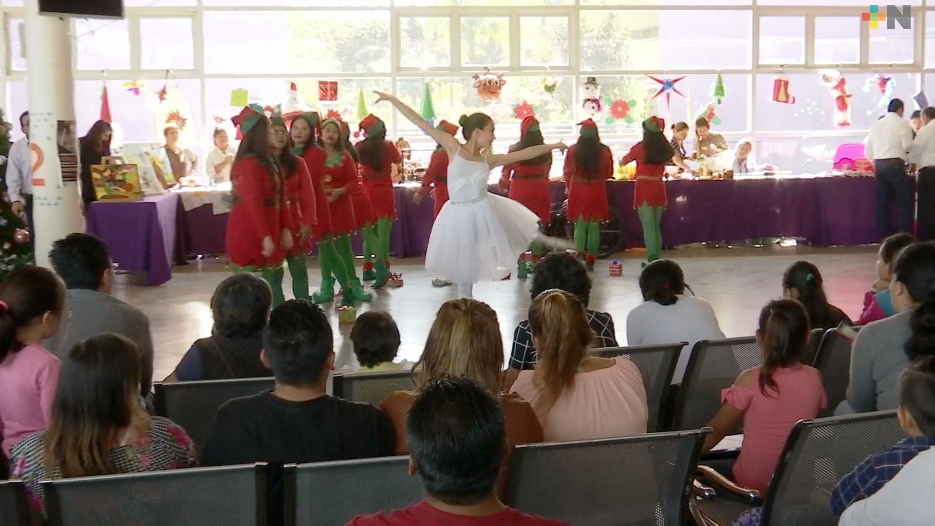 Realizan celebraciones navideñas en el CRISVER