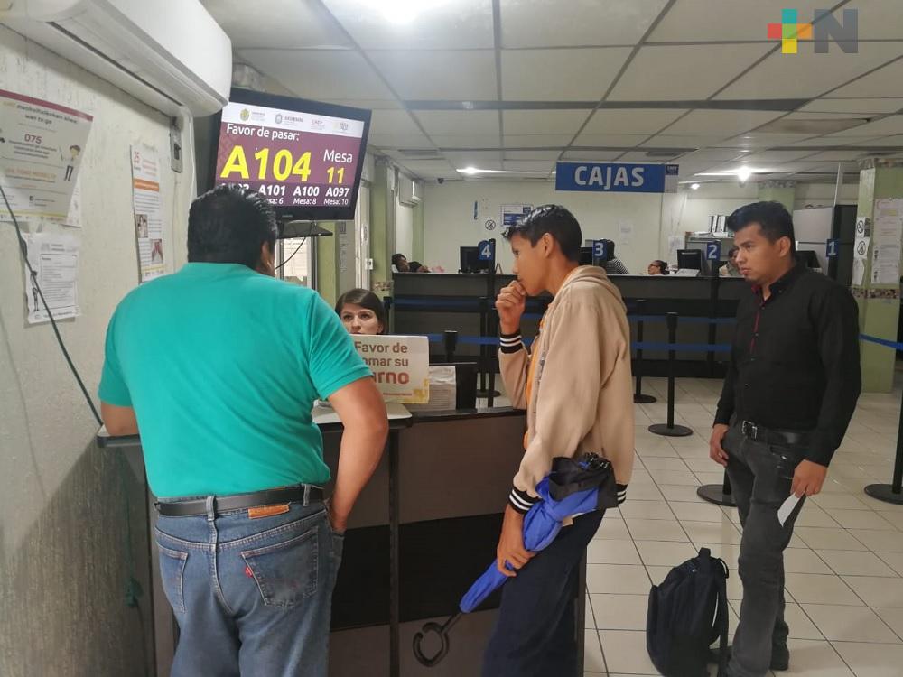 Con pago anual anticipado, CAEV Coatzacoalcos espera recaudar mayores recursos