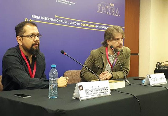 Editorial UV presentó Flos sanctorum en la FIL de Guadalajara