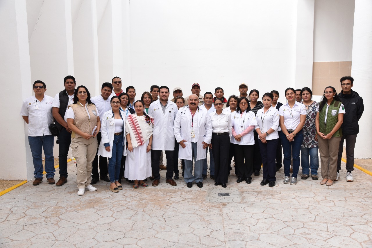 Instala Secretaría de Salud 9 módulos de atención médica en el Instituto Nacional de Migración