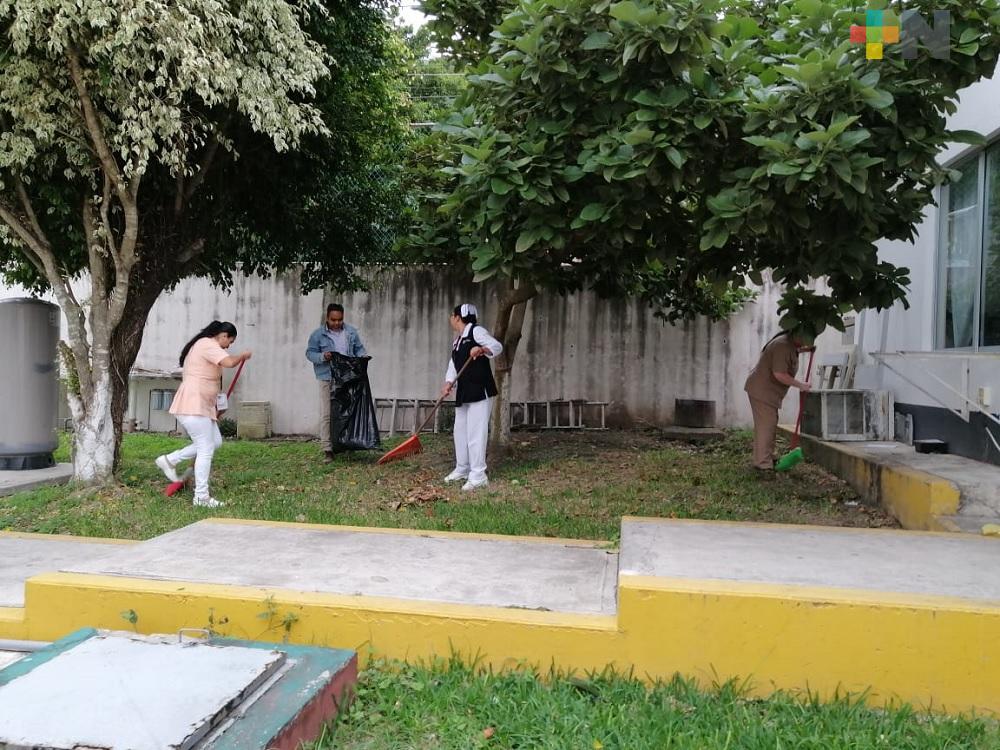 Secretaría de Salud mantiene campaña “Hospital Libre de Criaderos”