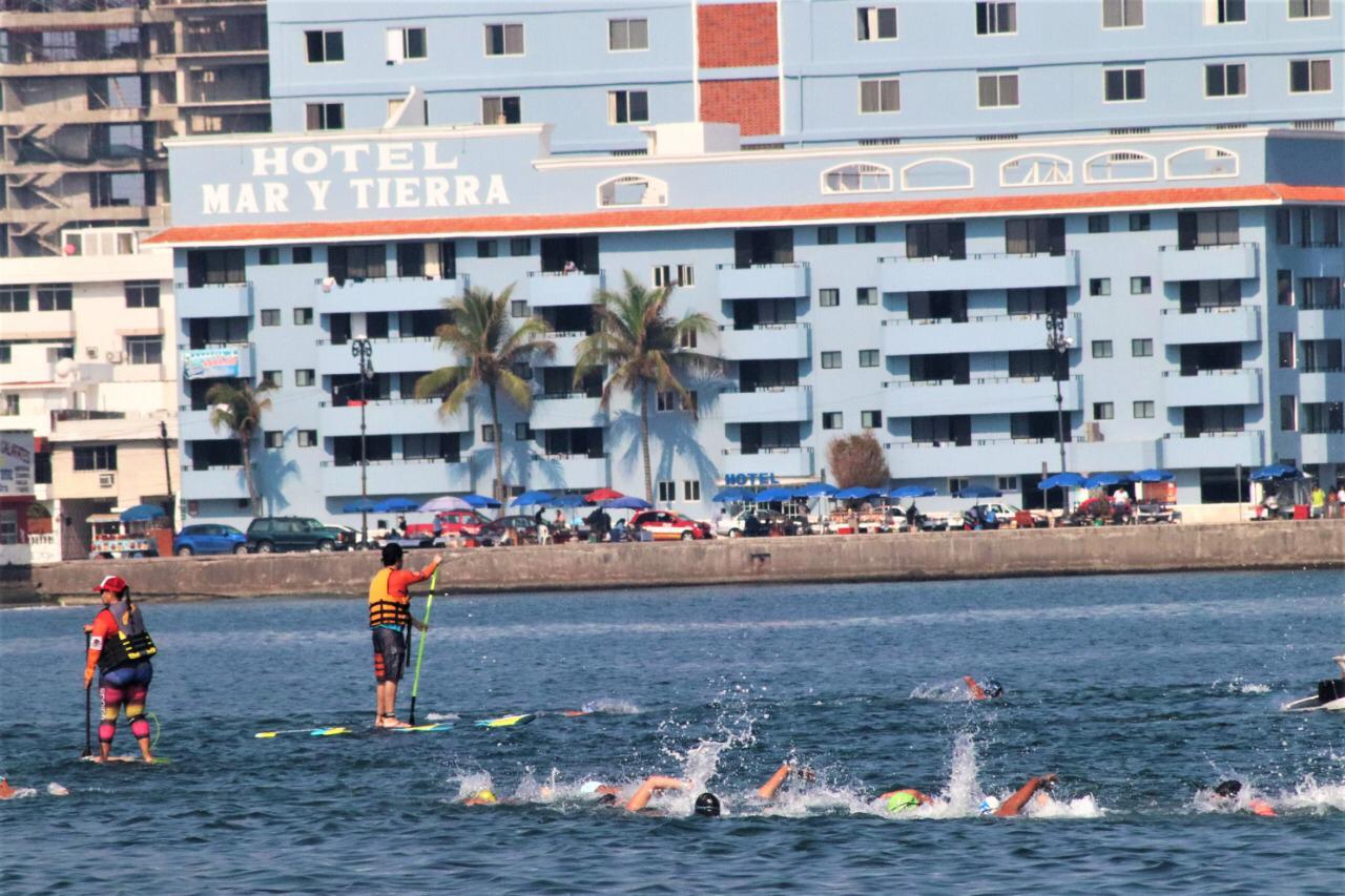 Mariana Lagunes y Johan Bravo conquistaron Festival de Aguas Abiertas Veracruz 2019