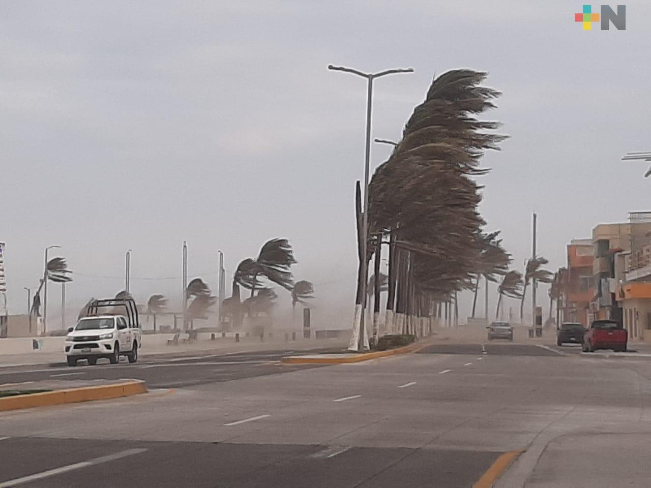 PC de Veracruz exhorta a tomar medidas de precaución ante Norte pronosticado