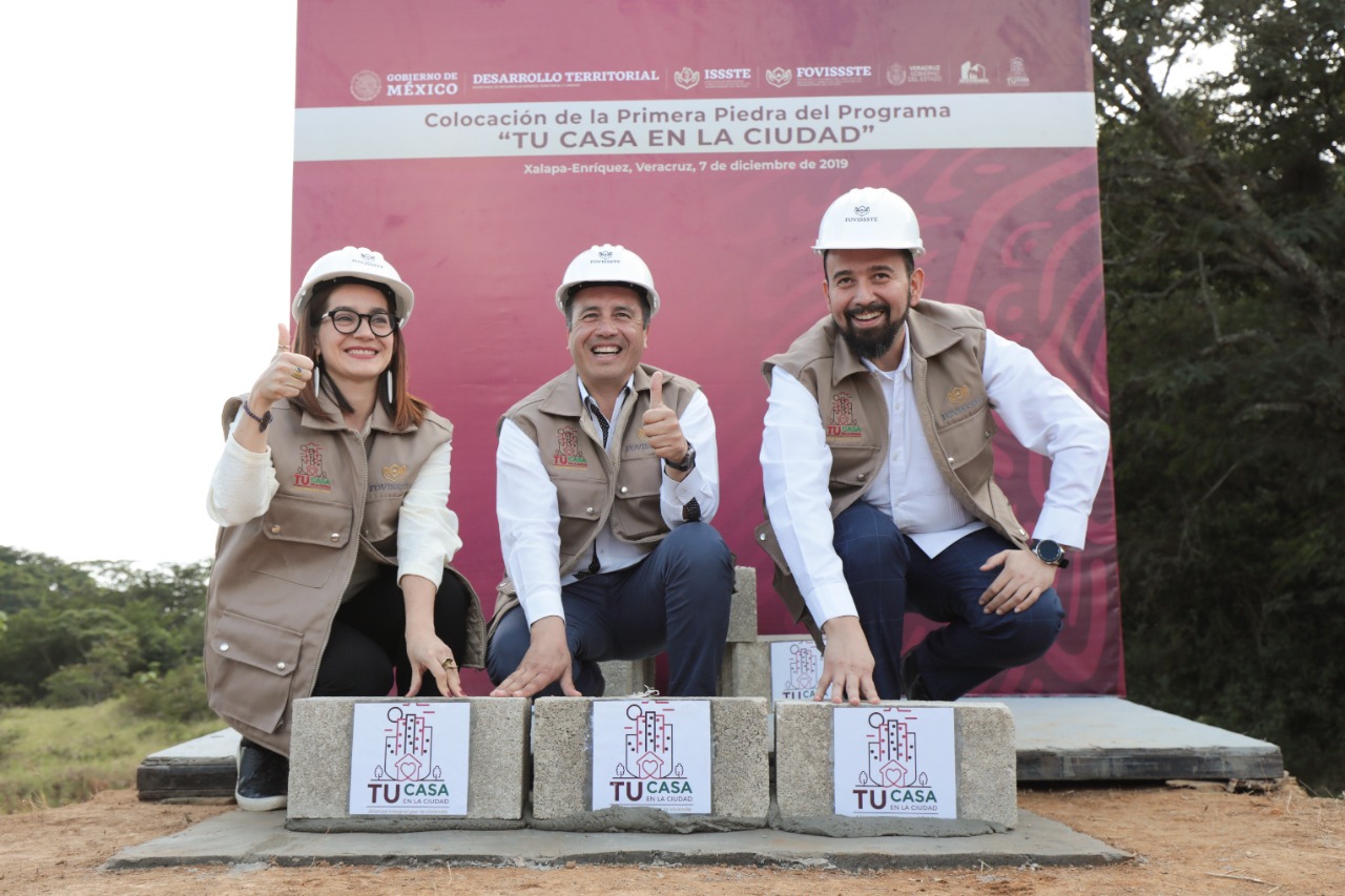 El gobernador Cuitláhuac García pone en marcha programa “Tu Casa en la Ciudad”, en Xalapa