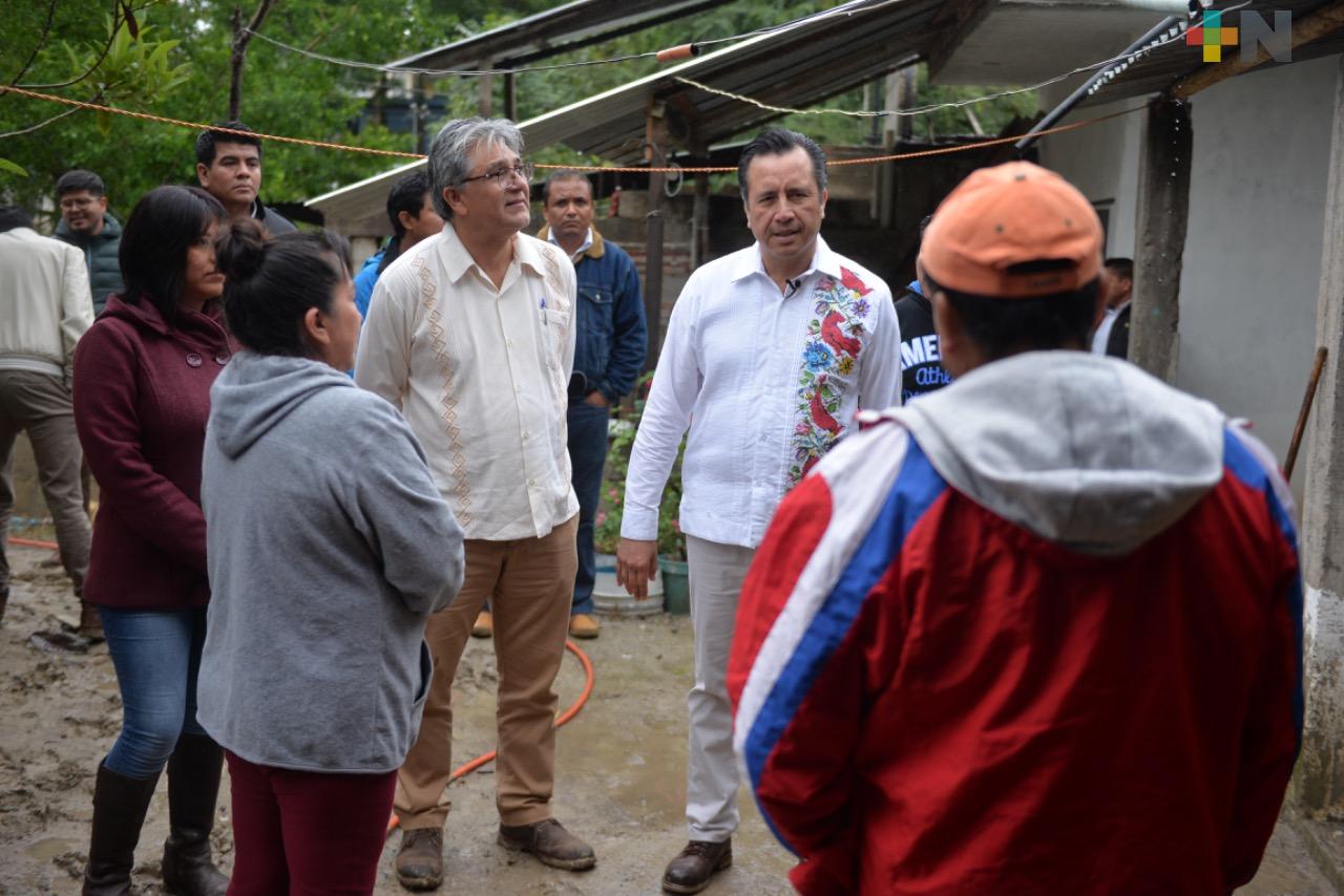 Gobernador Cuitláhuac García supervisa avances de programas sociales