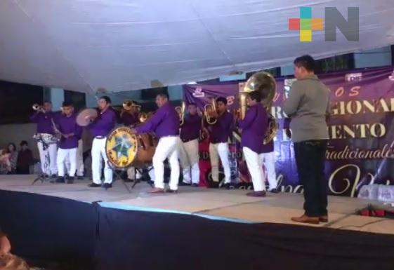 Culmina con saldo blanco, encuentro regional de bandas de viento en Zacualpan