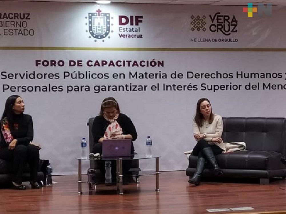 DIF Estatal realiza foro de capacitación en materia de protección de la niñez