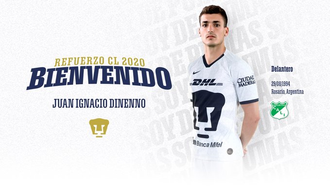 Juan Dinenno, preparado para nuevo reto llamado Pumas