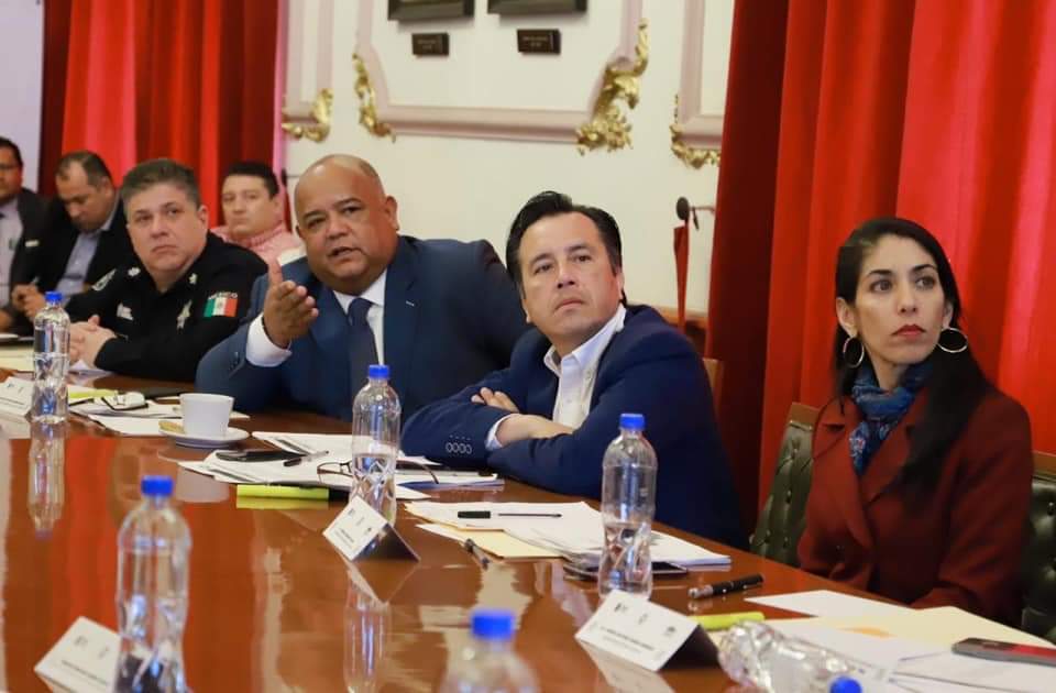 Se realizó la primera mesa de seguridad del 2020; la encabezó el gobernador Cuitláhuac García