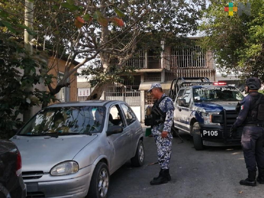 Policía Naval y SSP intervinieron en conflicto entre padres de familia