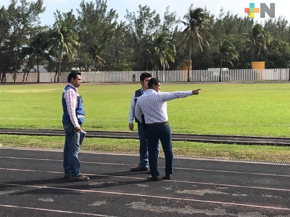 Inició la remodelación de la pista atlética en la Facultad de Educación Física UV