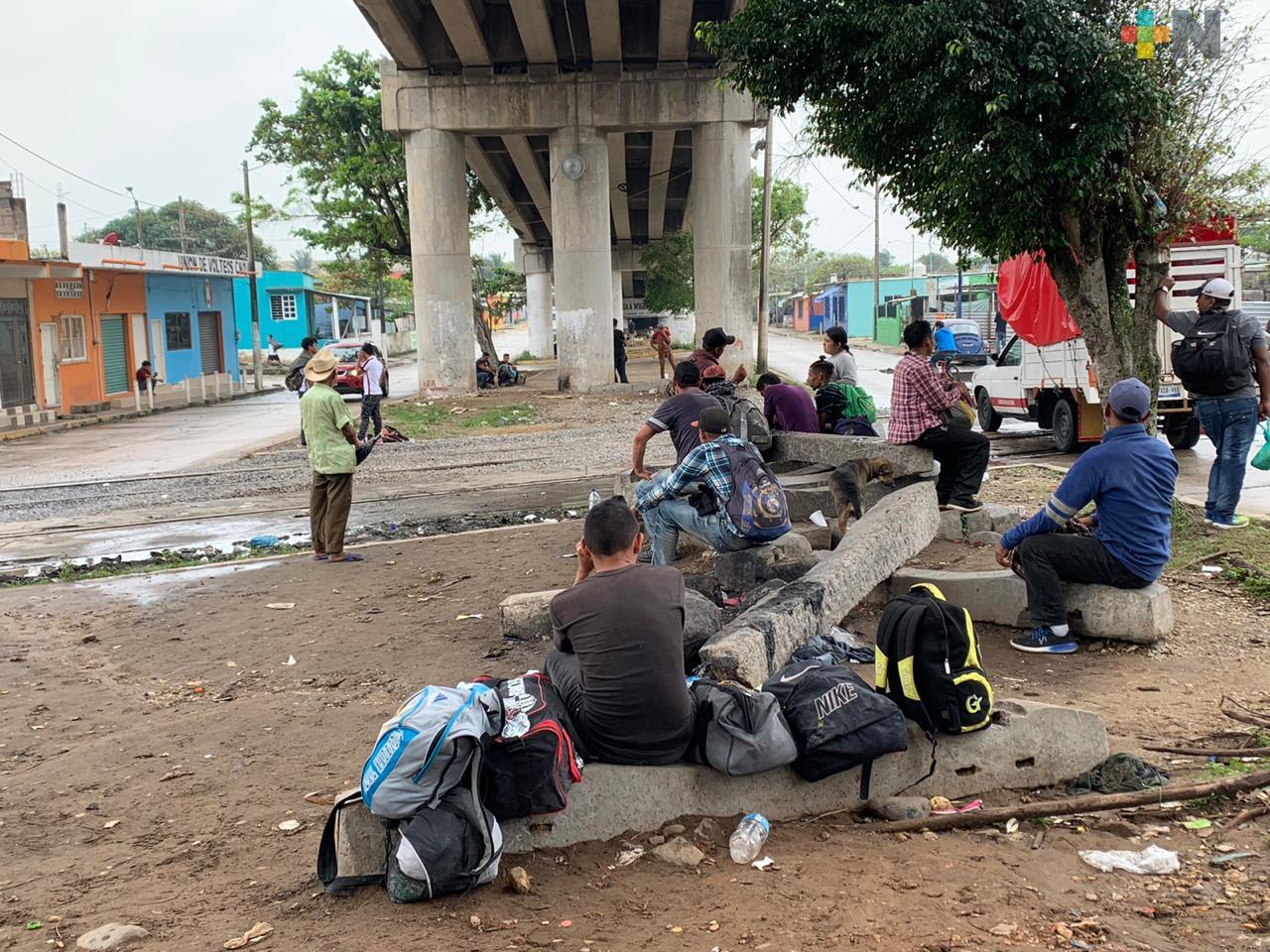 Disminuyó 95% de flujo migratorio en el estado de Veracruz