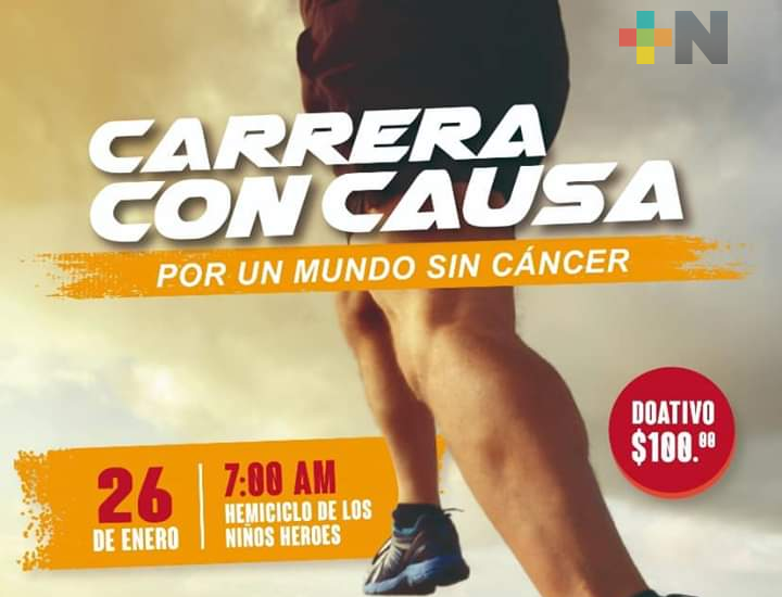 Convocan a correr «Por un mundo sin cáncer», en Coatzacoalcos