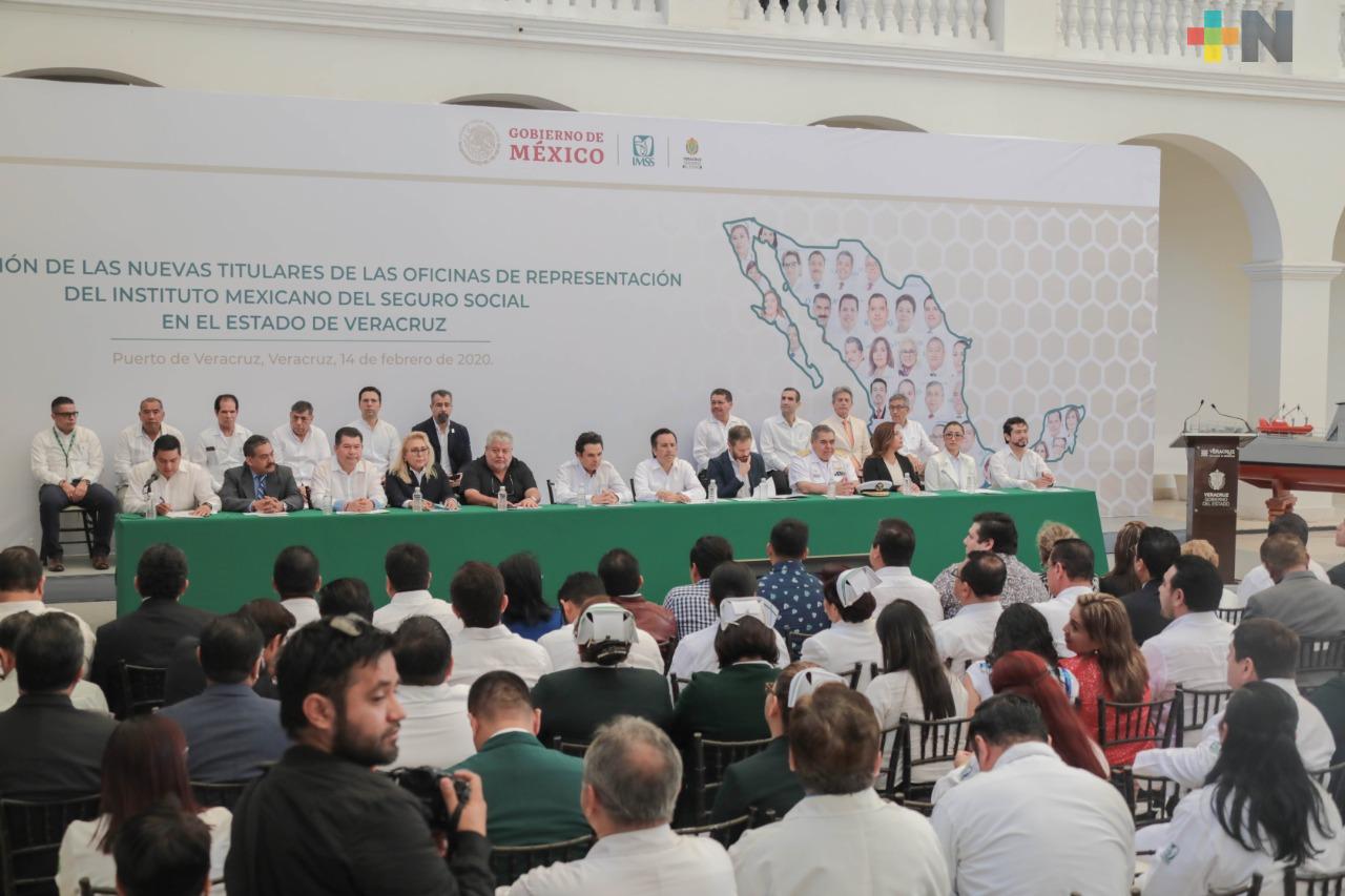 Nombran a 2 mujeres como delegadas del IMSS para el norte y sur de Veracruz
