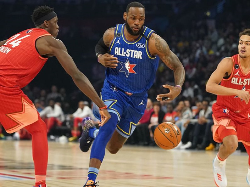 Equipo LeBron se lleva Juego de Estrellas NBA bajo nuevo formato