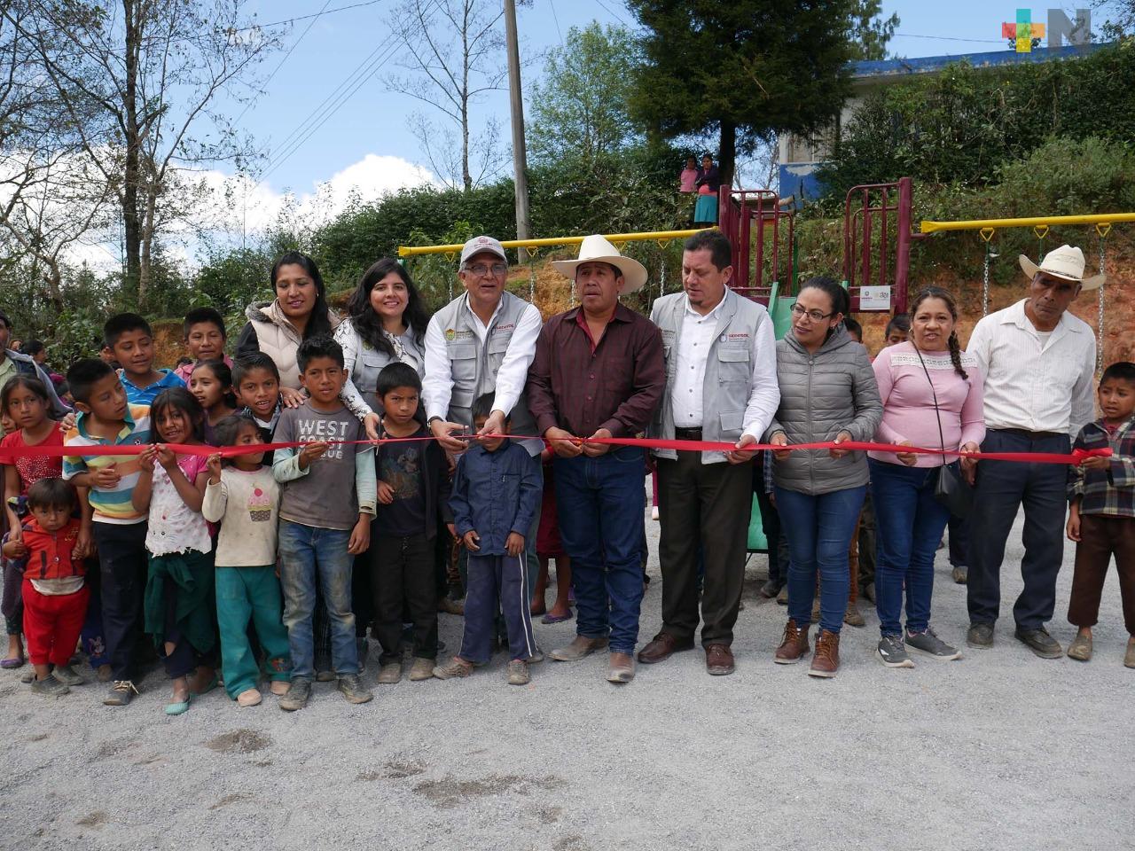 Supervisa SEDESOL resultados de programas sociales en las Altas Montañas