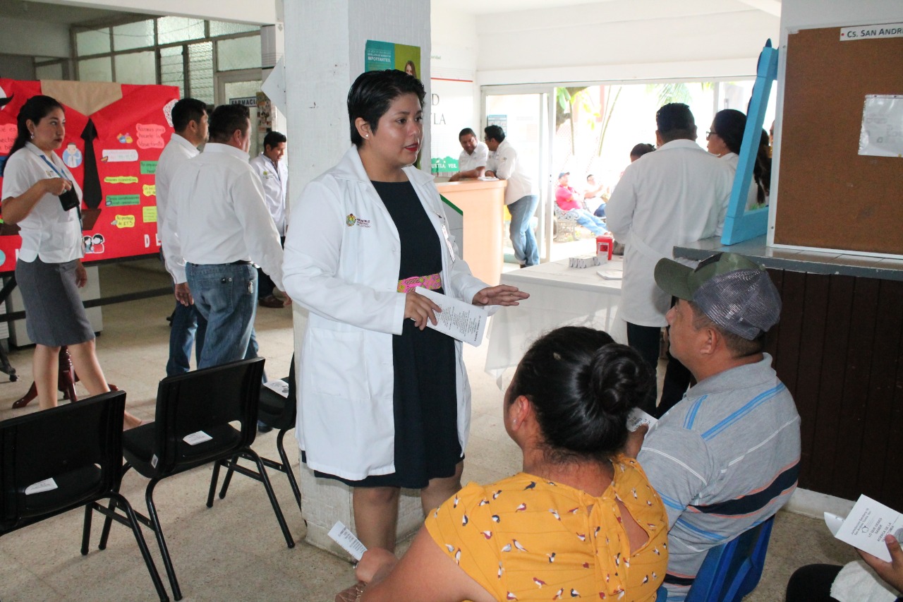 Brinda Secretaría de Salud atención preventiva a cáncer de próstata y planificación familiar