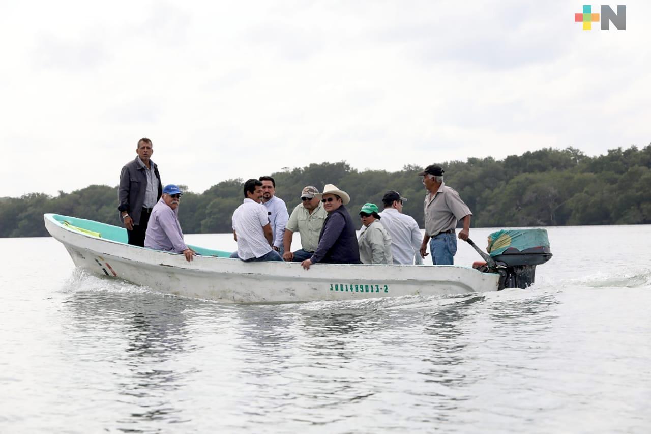 Beneficiadas mil 500 familias de pescadores de Ozuluama y Tampico Alto