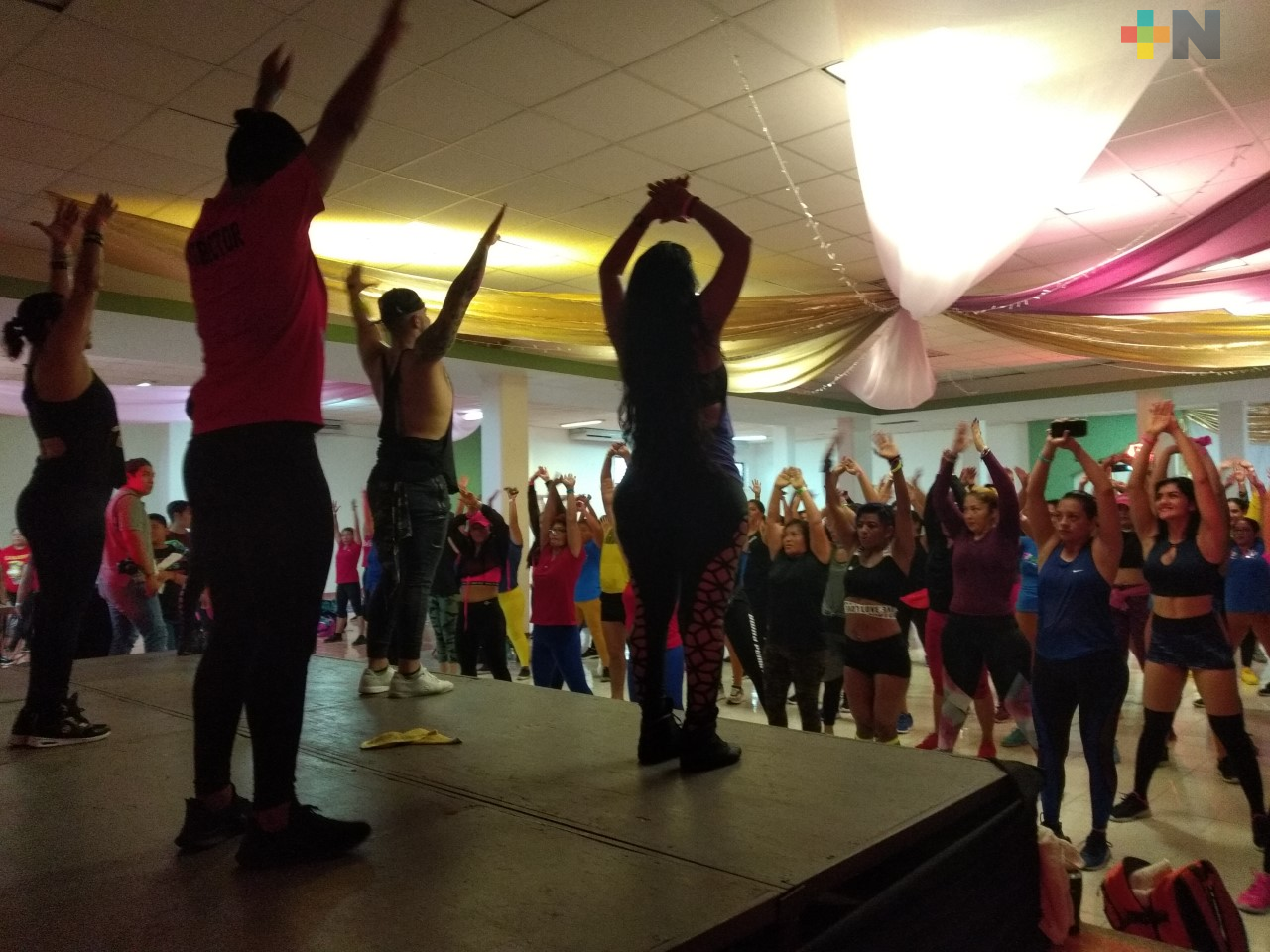 En Coatzacoalcos, realizaron primer Máster Class de zumba