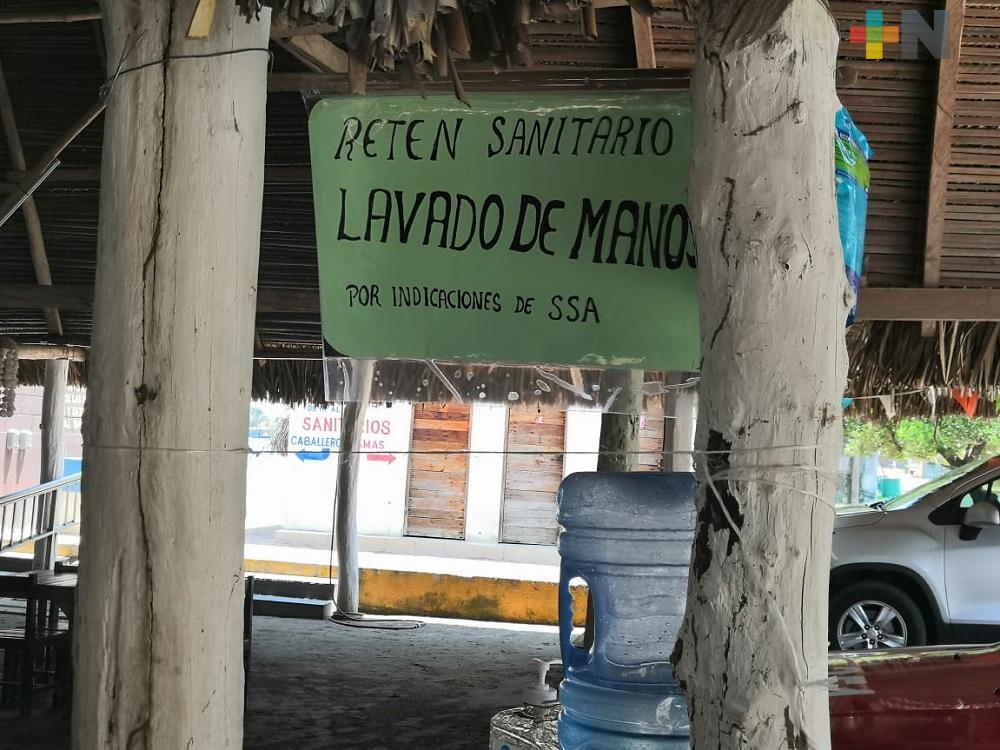 Cae actividad económica en congregación Las Barrillas de Coatzacoalcos
