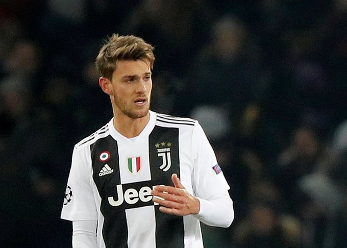 Italiano Daniele Rugani dio positivo a coronavirus