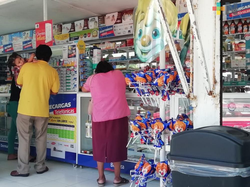 Siguen sin cubrebocas en Coatzacoalcos, gel antibacterial cerca de agotarse