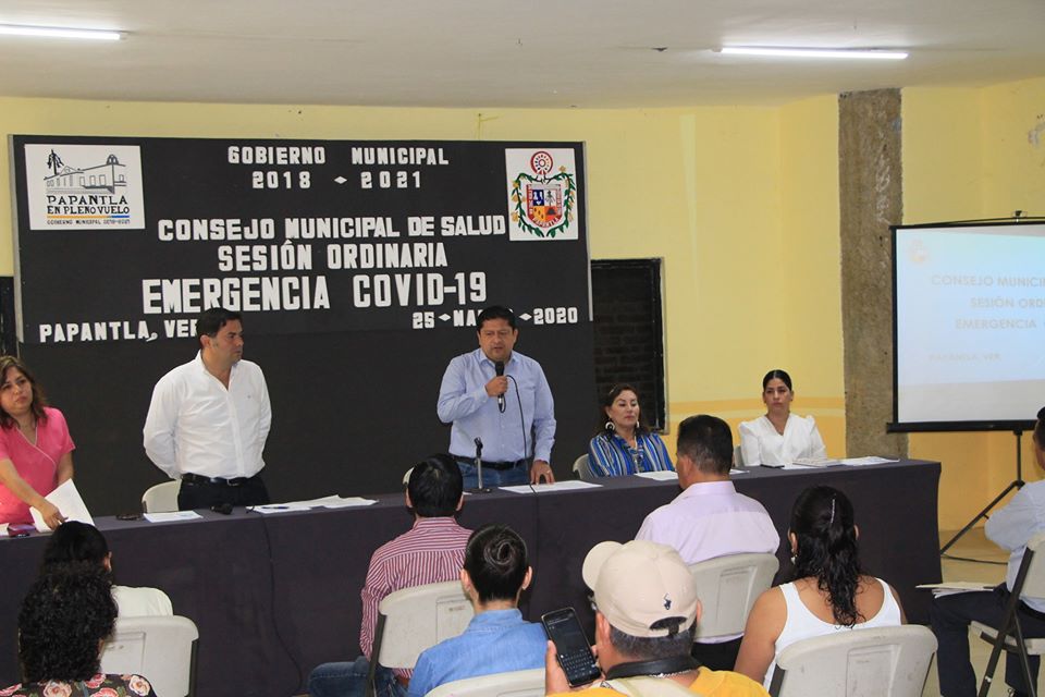 Papantla anuncia medidas ante Covid-19