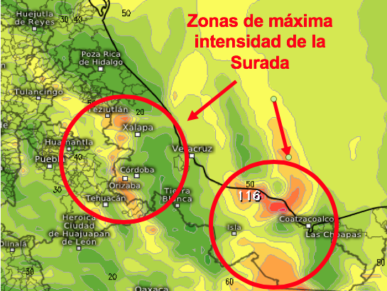 Emite Secretaría de Protección Civil Alerta Gris por Surada y Frente Frío 42