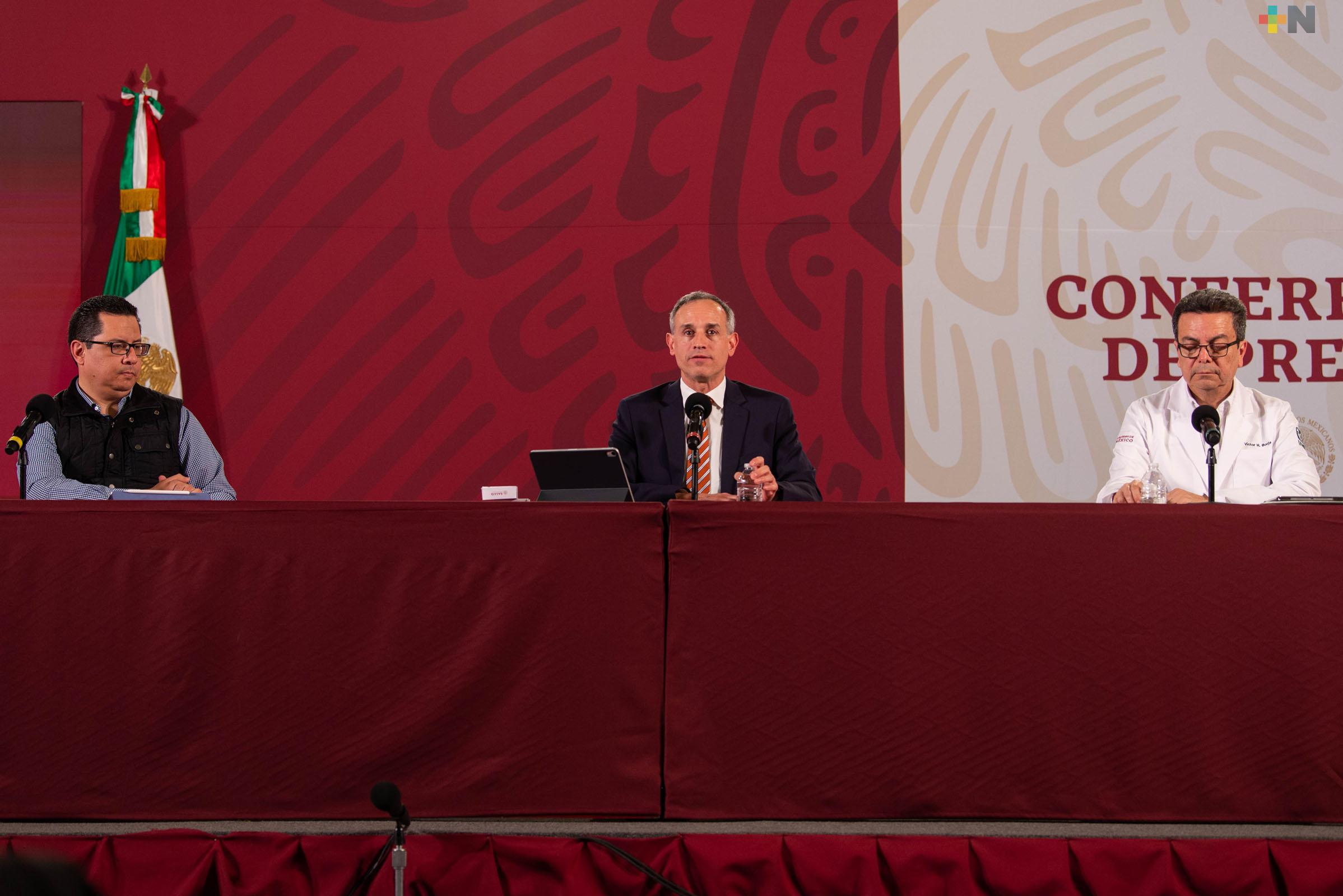 Suma México 2 mil 785 casos y 141 muertes por Covid-19