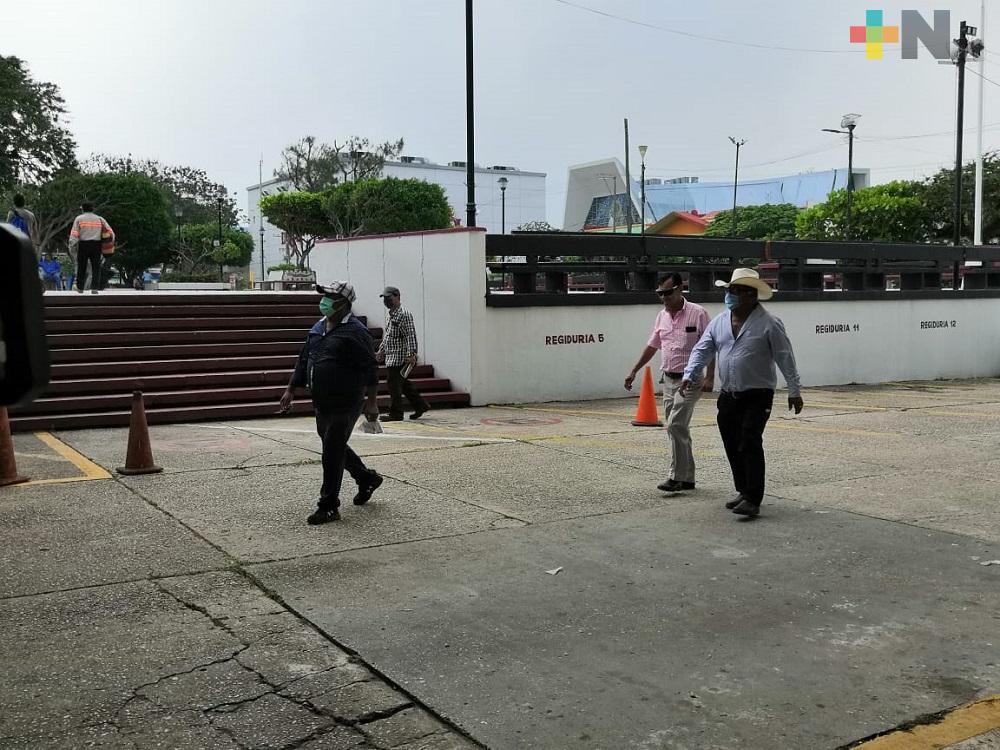 En Coatzacoalcos, más personas usan cubrebocas al salir a la calle