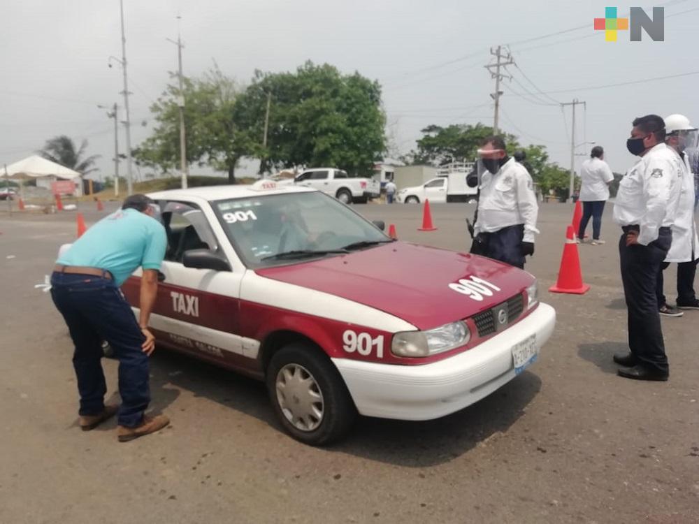 Endurecen medidas en filtros sanitarios de Coatzacoalcos