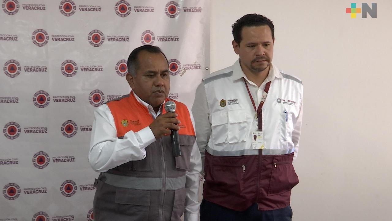 Capacitan Protección Civil y Salud a equipos de emergencia en manejo de pacientes con coronavirus