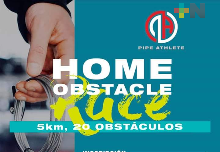 Convocan a carrera con obstáculos, sin salir de casa