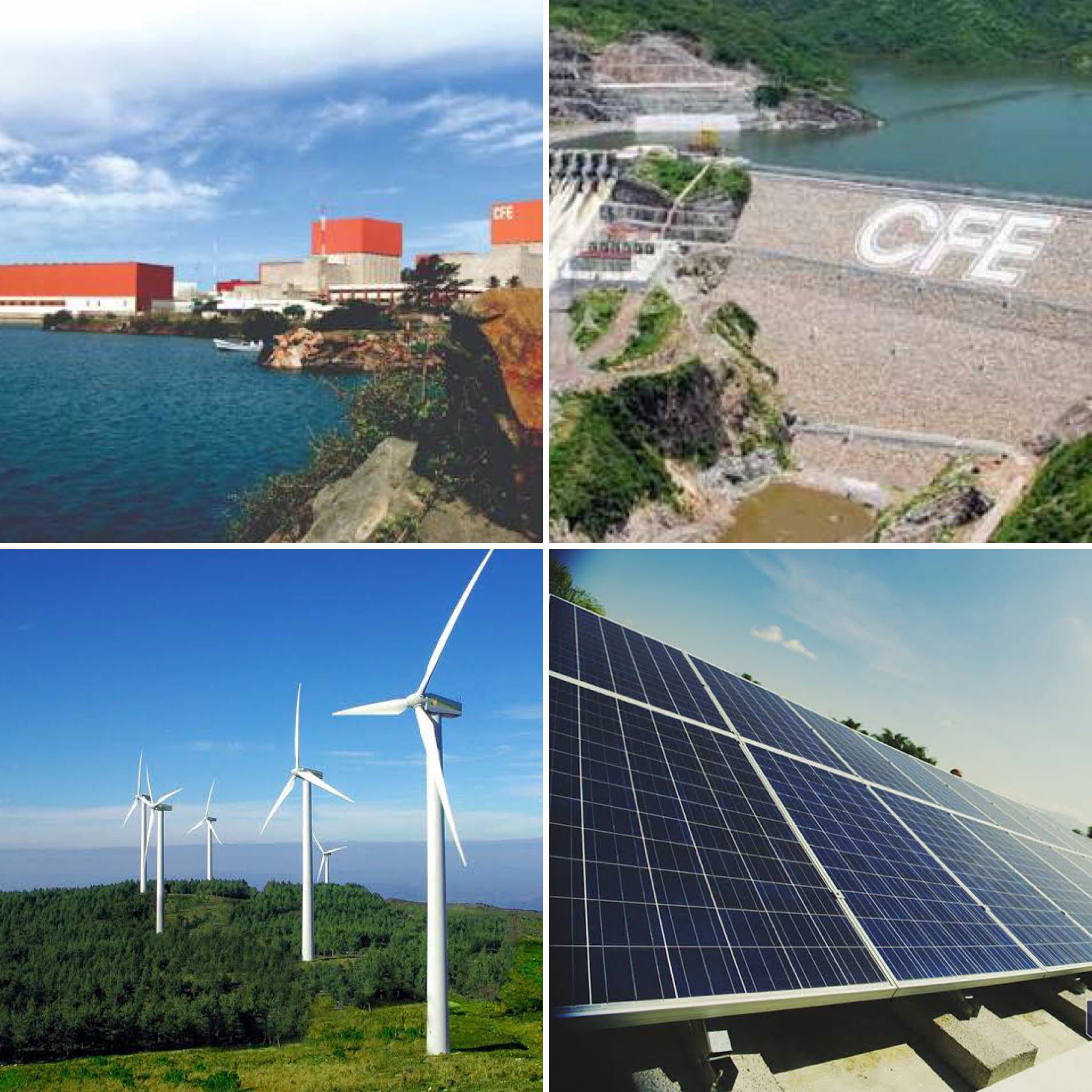 Fuentes de generación de CFE respaldan suministro eléctrico en el norte de México