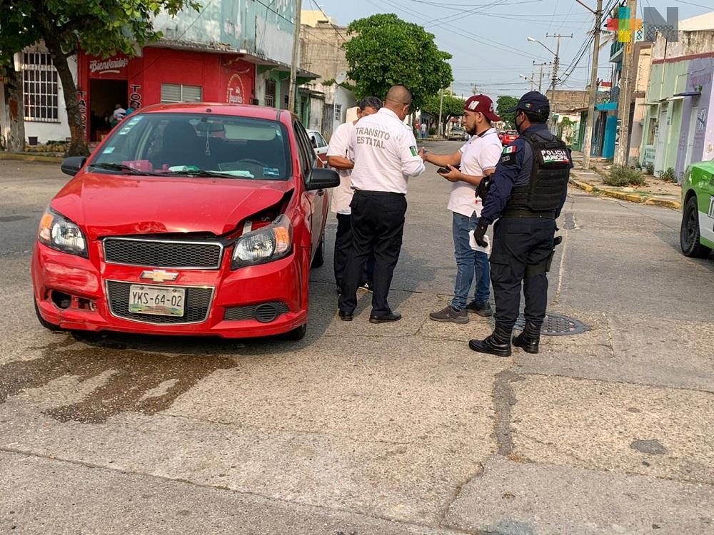 A pesar de aislamiento de población, aumentan accidentes viales en Coatzacoalcos