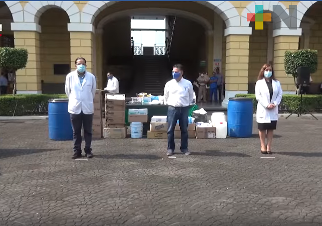 Ayuntamiento de Orizaba dona equipo de protección al IMSS Delegación Sur