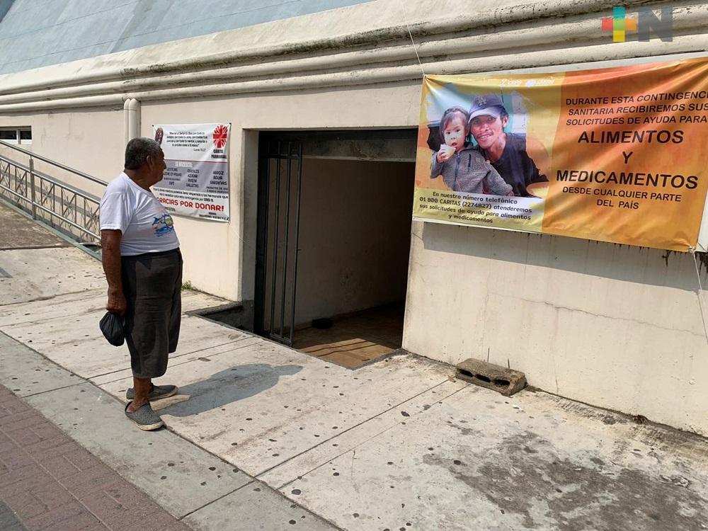 Cáritas diocesanas de Coatzacoalcos solicita apoyo altruista
