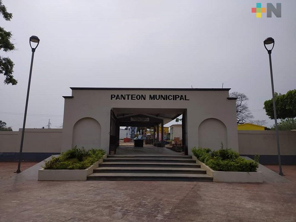 En Sayula de Alemán, también cerrarán panteón municipal del 9 al 11 de mayo
