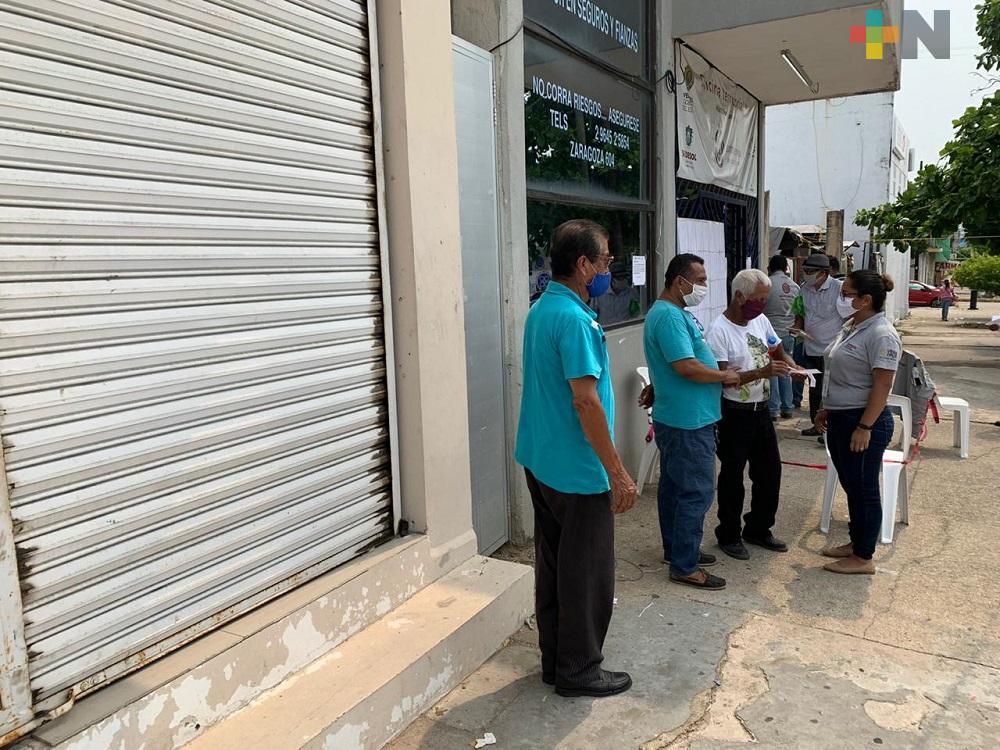 Taxistas de Coatzacoalcos aún pueden inscribirse para recibir apoyo emergente por COVID-19