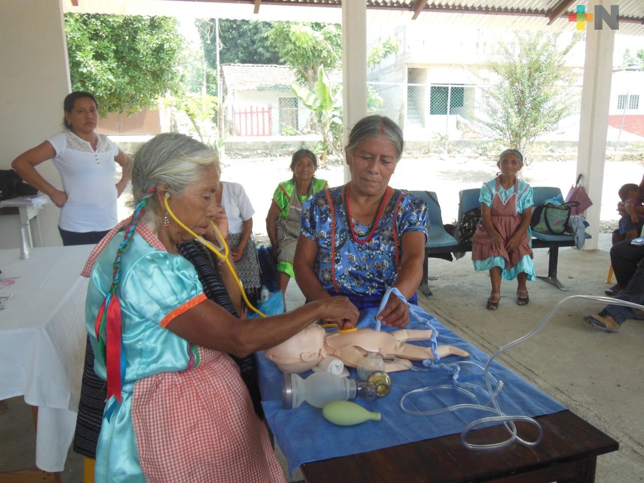 Reconoce Secretaría de Salud contribución de parteras tradicionales a la medicina actual