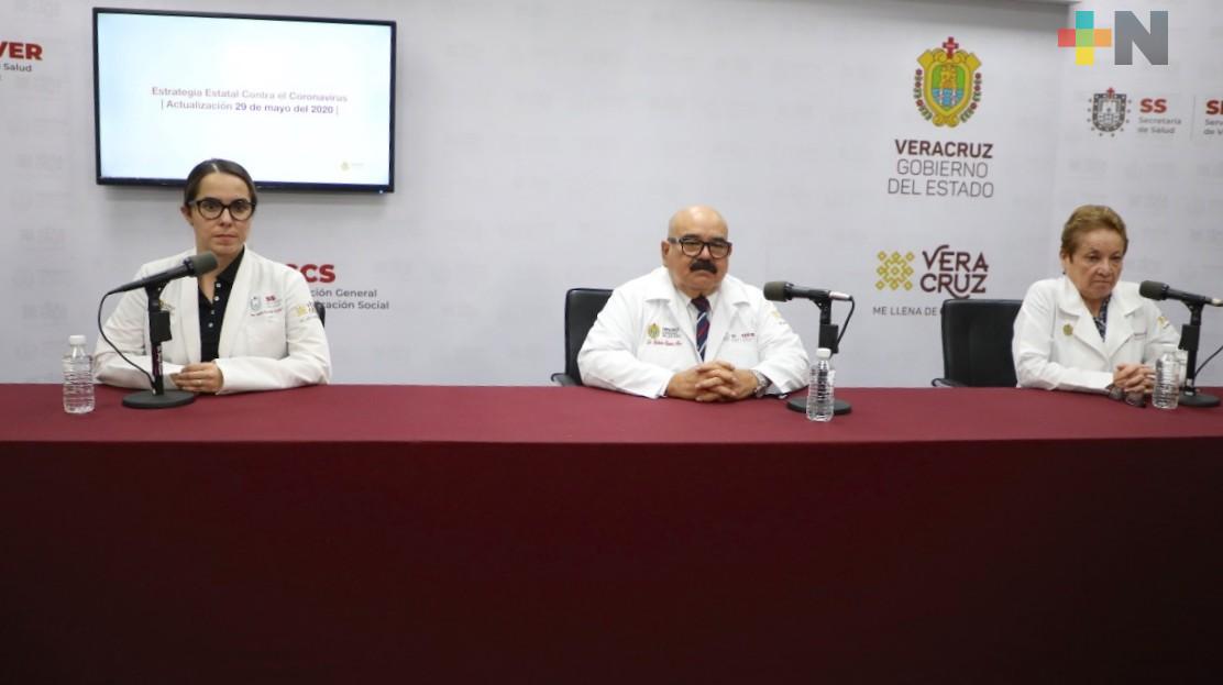 Registra Veracruz 3 mil 556 casos de Covid-19