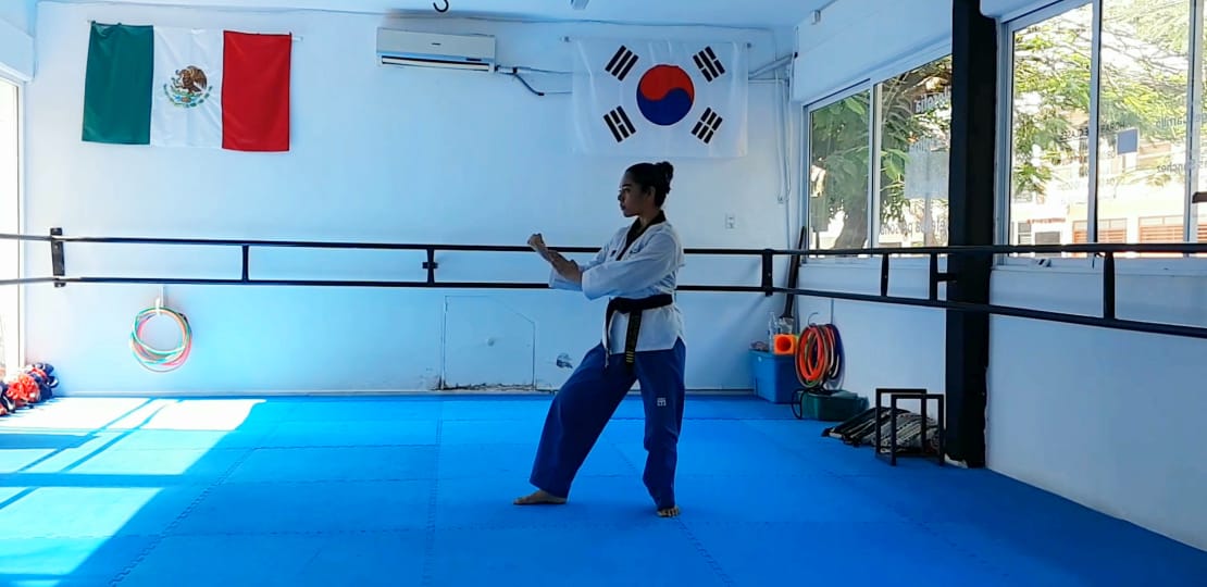 Katia Santiago del Río brilló en Nacional Virtual de Poomsae
