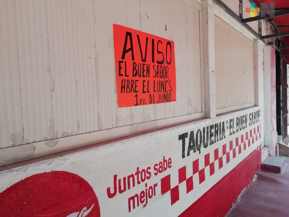 Negocios de Coatzacoalcos se preparan para reabrir el primero de junio; Canaco pide no apresurarse