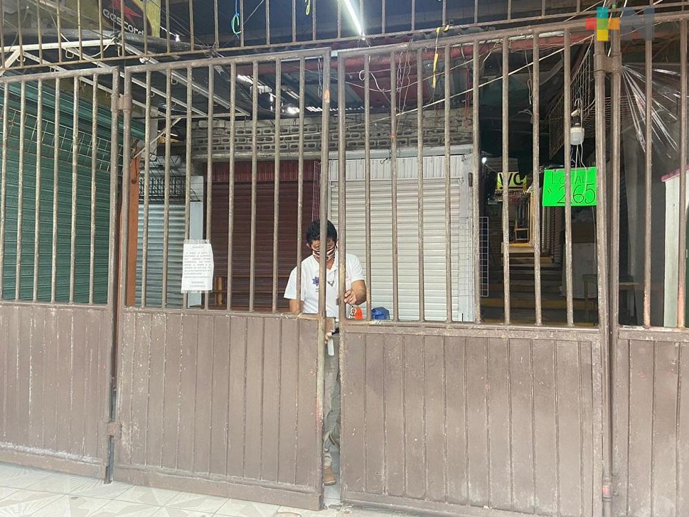 Próximo lunes, mercado Plaza del Sol de Coatzacoalcos reabrirá sus puertas