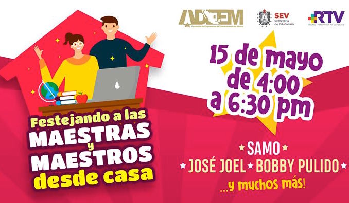 SEV y RTV celebrarán a maestras y maestros de manera virtual